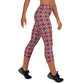 DMV 0046 Psy Artsy Yoga Capri Leggings