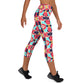 DMV 0030 Vintage Artsy Yoga Capri Leggings