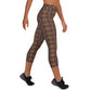 DMV 0087 Psy Artsy Yoga Capri Leggings