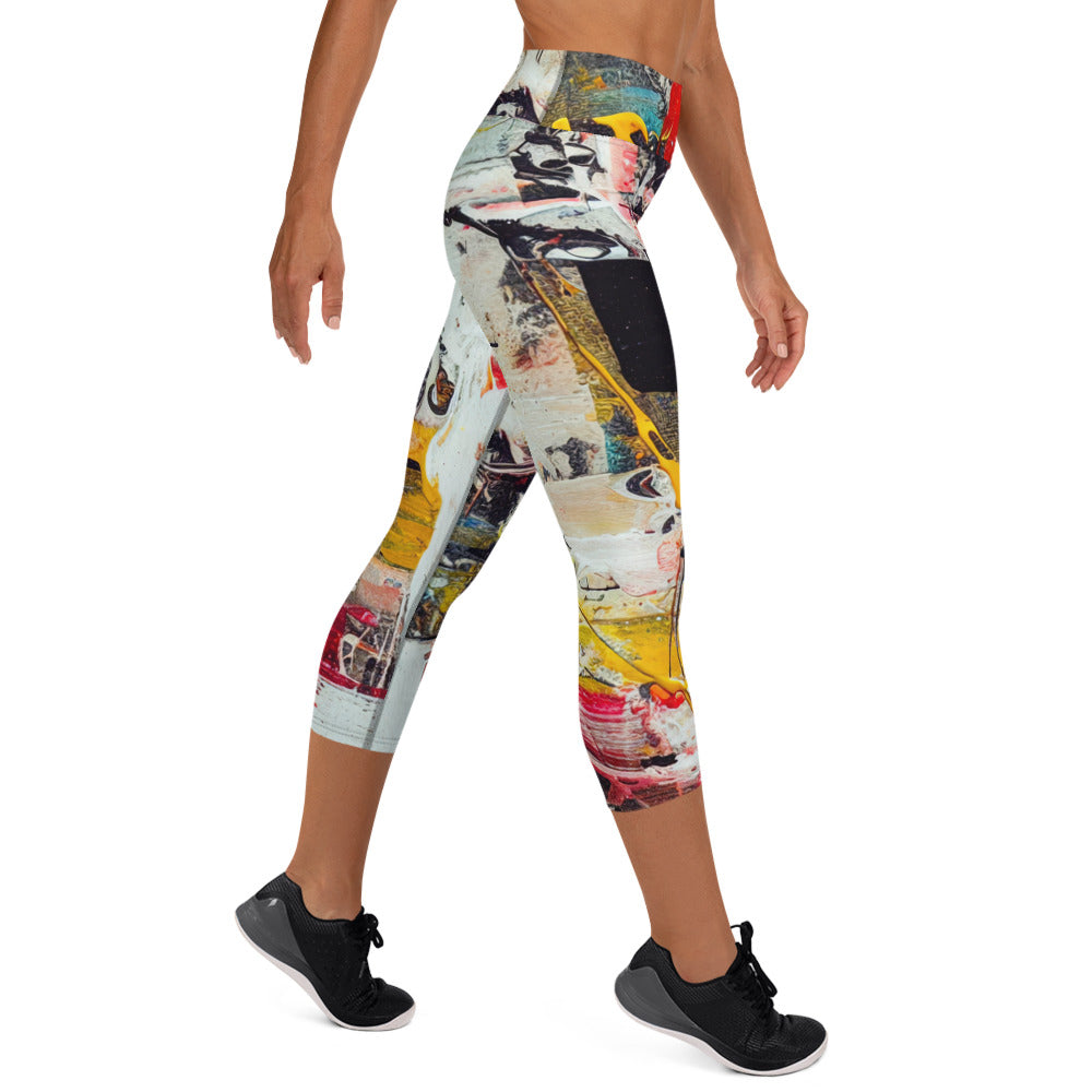 DMV 0272 Avant Garde Yoga Capri Leggings