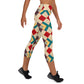 DMV 0129 Classic Boho Yoga Capri Leggings