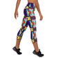 DMV 1350 Psy Artsy Yoga Capri Leggings