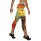 DMV 0279 Avant Garde Yoga Capri Leggings