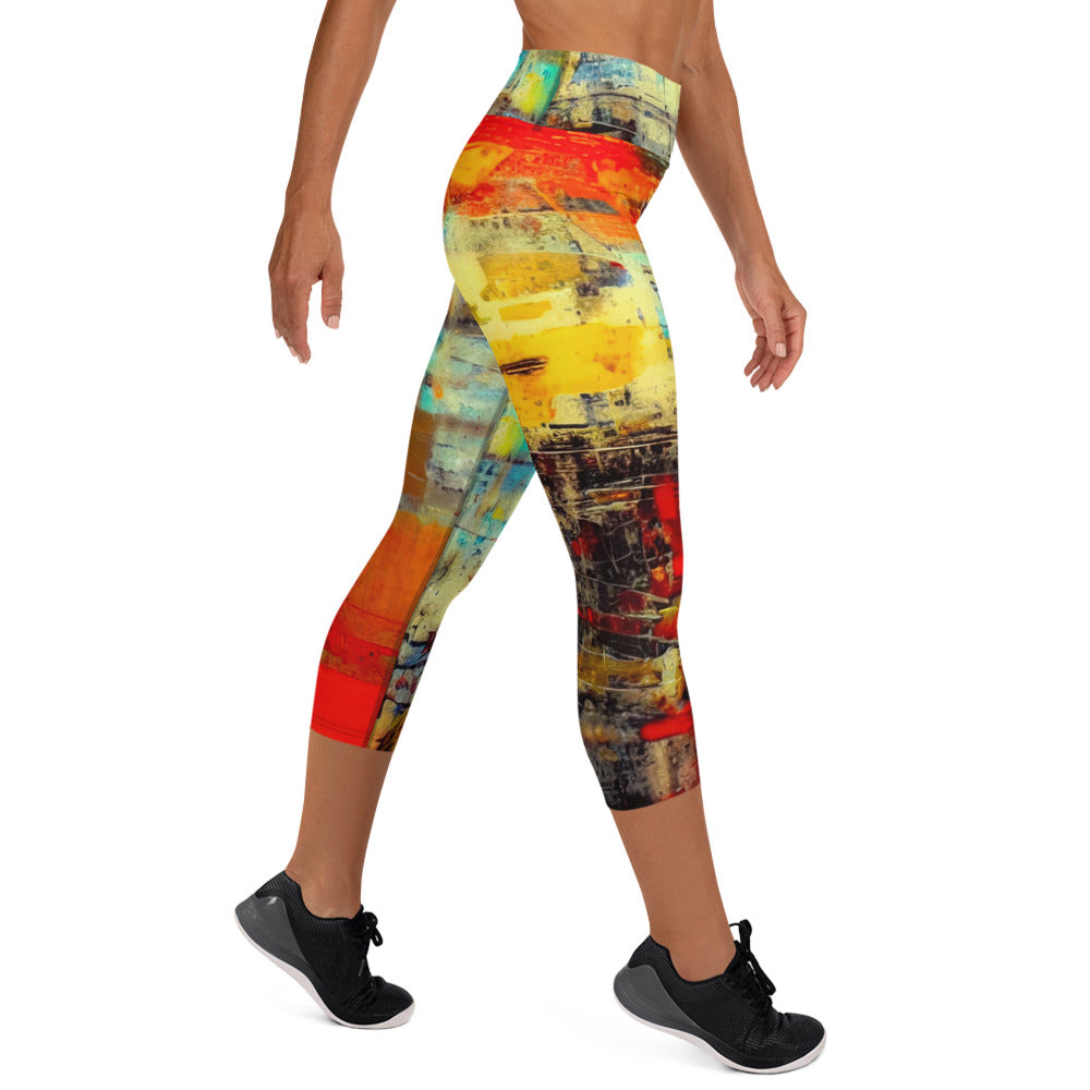 DMV 0279 Avant Garde Yoga Capri Leggings