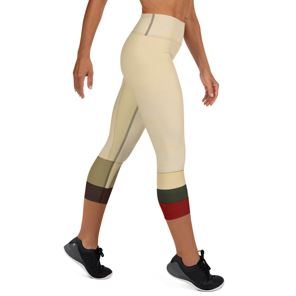 DMV 0267 Avant Garde Yoga Capri Leggings