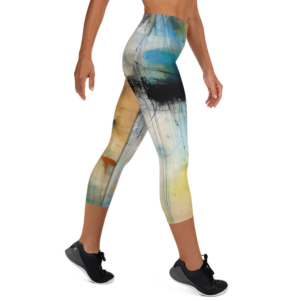 DMV 0358 Avant Garde Yoga Capri Leggings