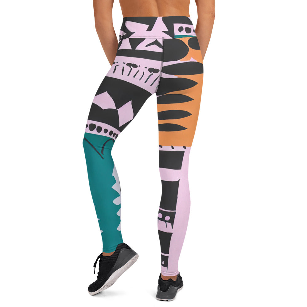 DMV 0229 Boho Yoga Leggings