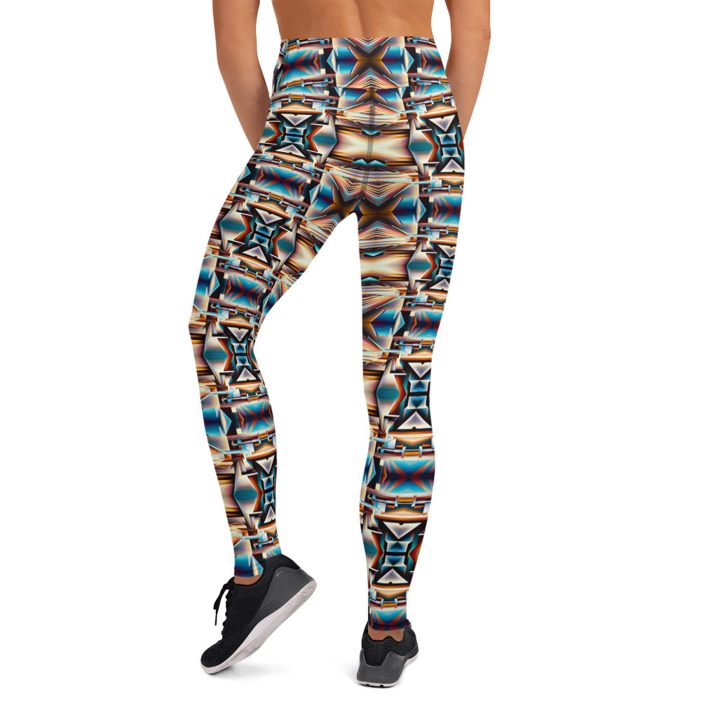 DMV 0275 Conceptual Artsy Yoga Leggings