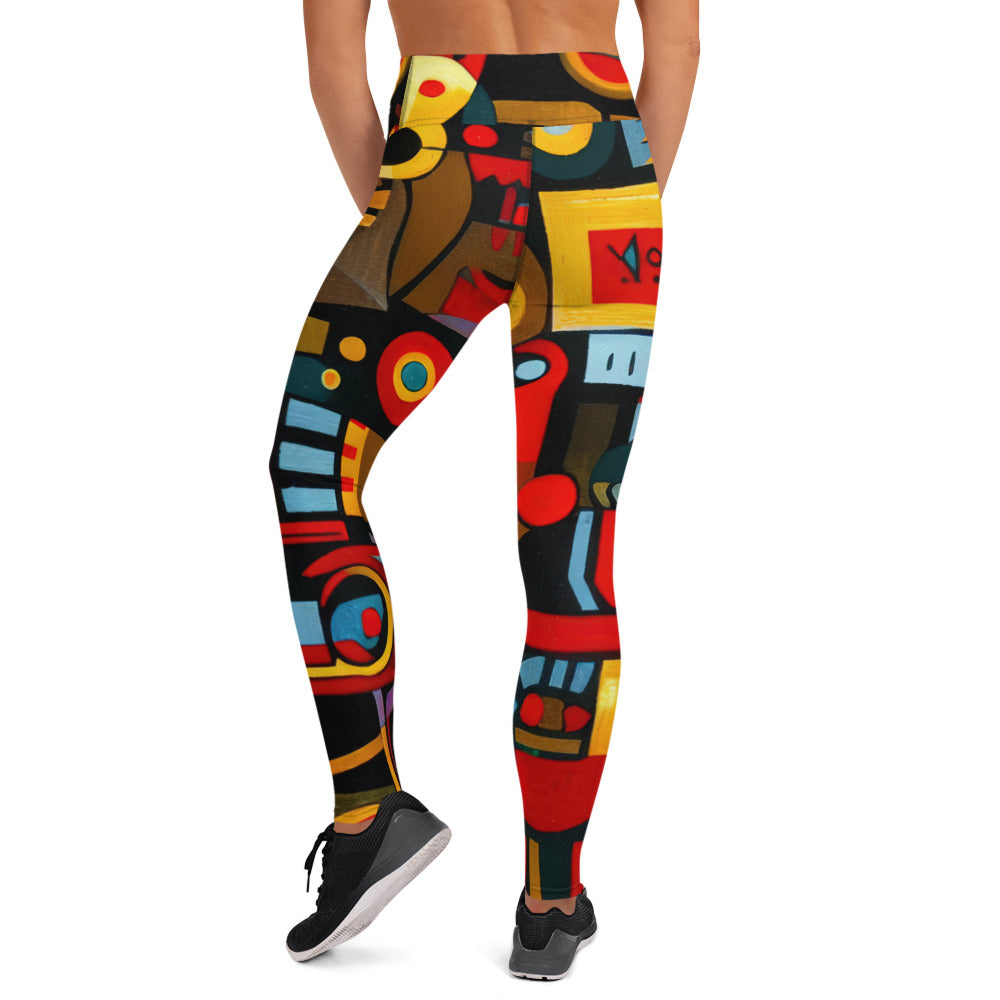 DMV 0233 Psy Art Yoga Leggings