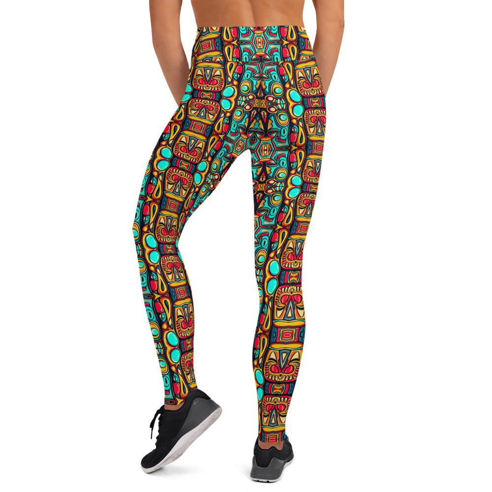 DMV 0074 Psy Artsy Yoga Leggings