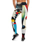 DMV 0055 Retro Art Yoga Leggings