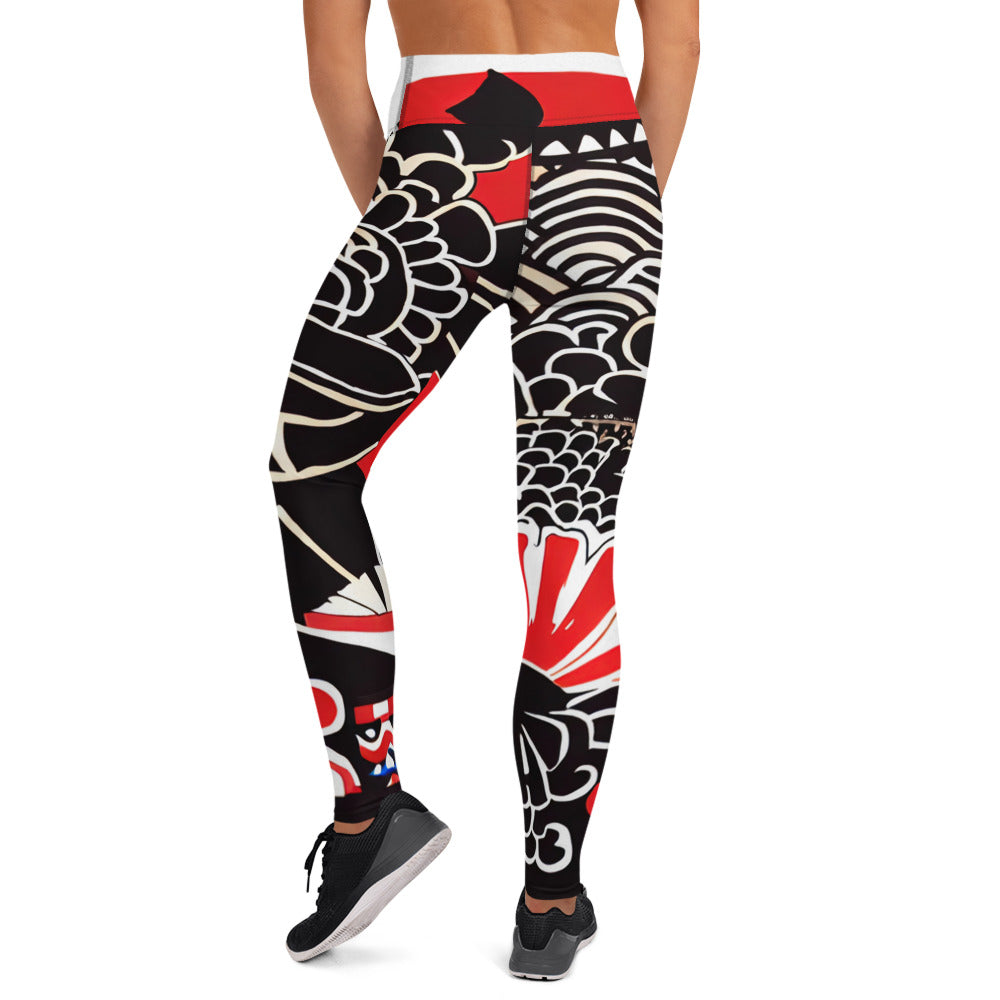 DMV 0069 Boho Yoga Leggings