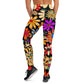 DMV 0101 Floral Yoga Leggings