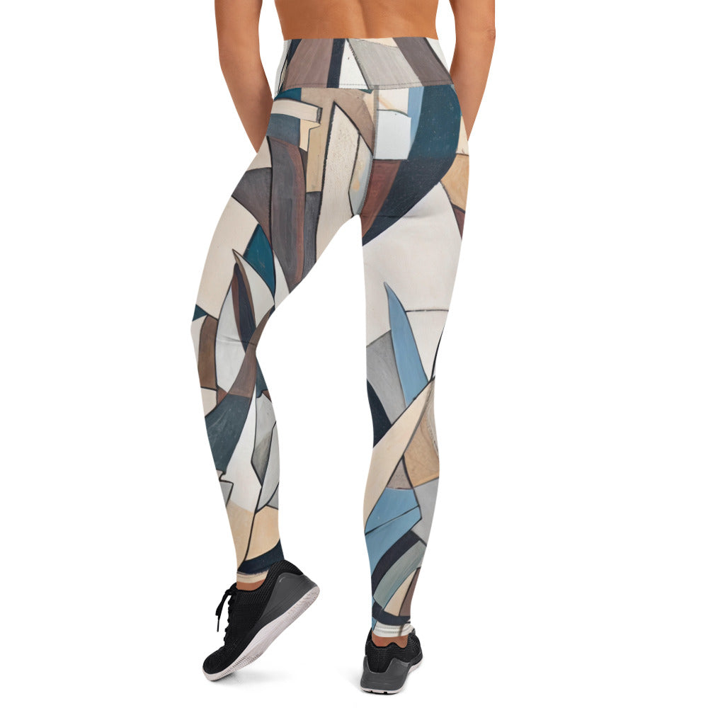 DMV 0264 Abstract Art Yoga Leggings