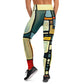 DMV 0117 Abstract Art Yoga Leggings