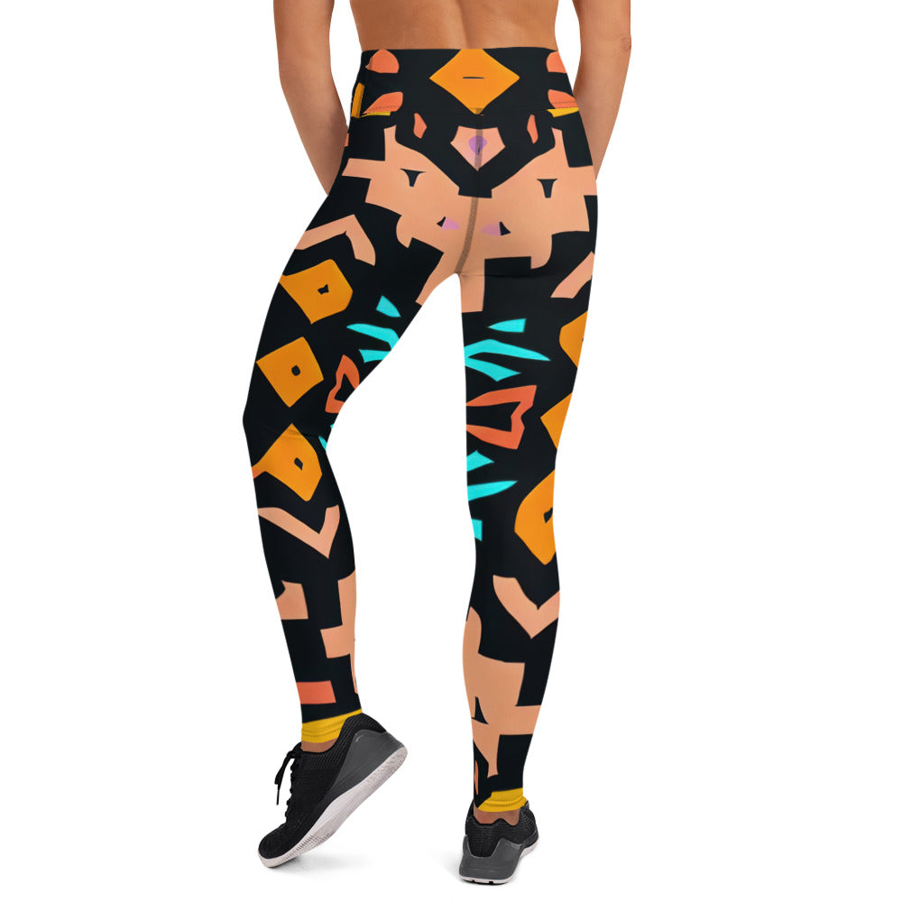 DMV 0147 Boho Yoga Leggings