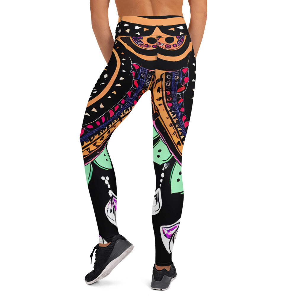 DMV 0180 Boho Yoga Leggings