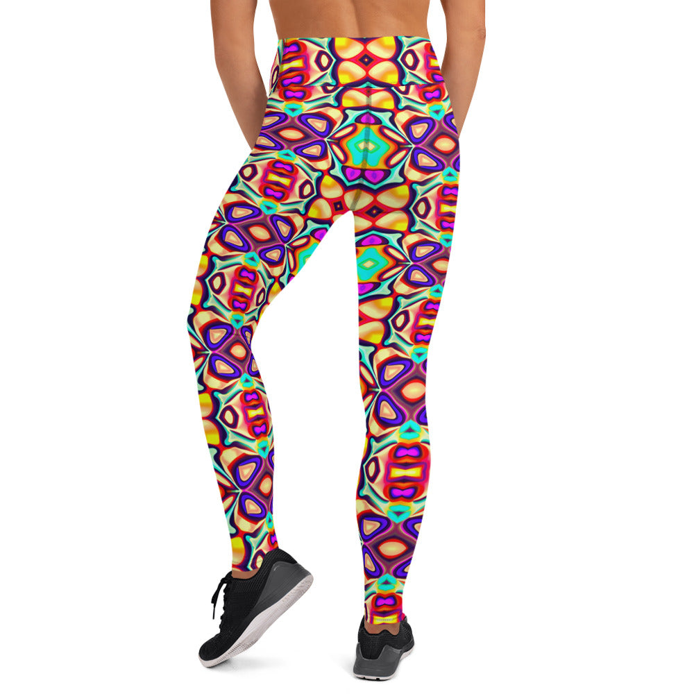 DMV 1357 Psy Artsy Yoga Leggings