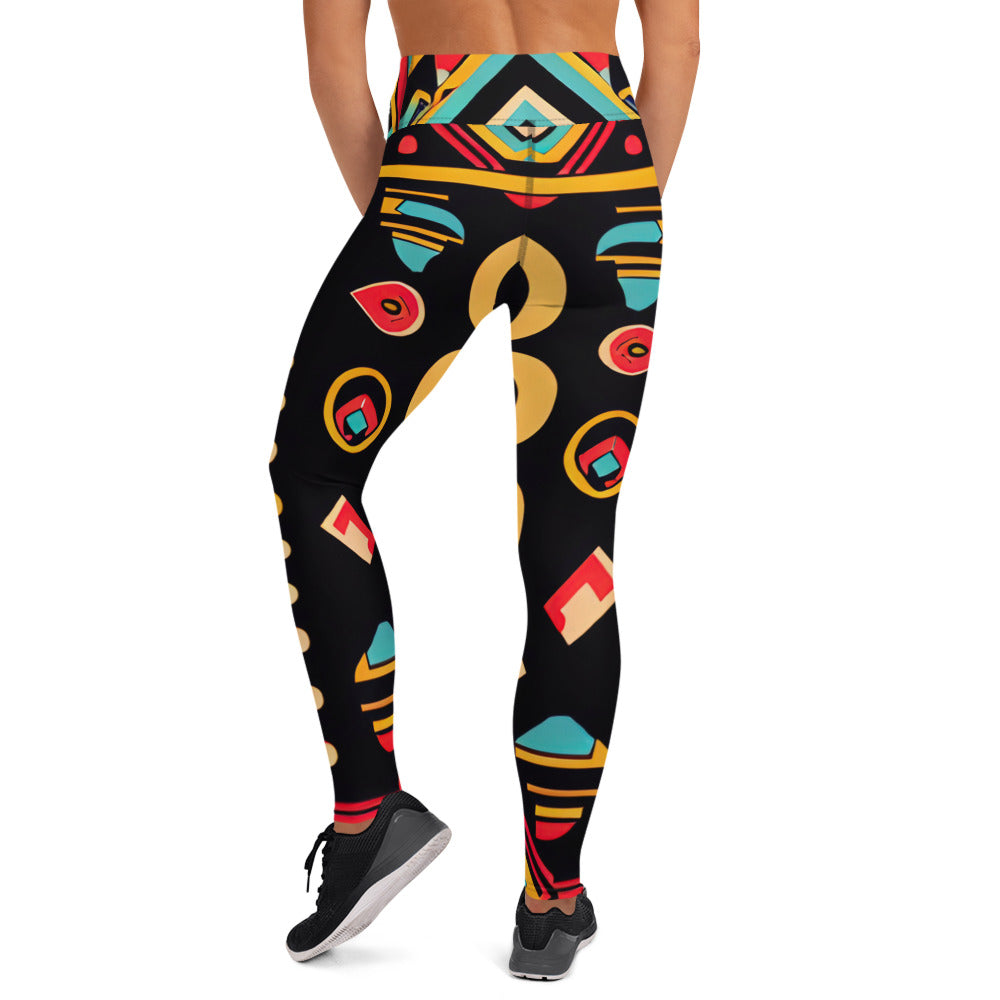 DMV 0155 Boho Yoga Leggings