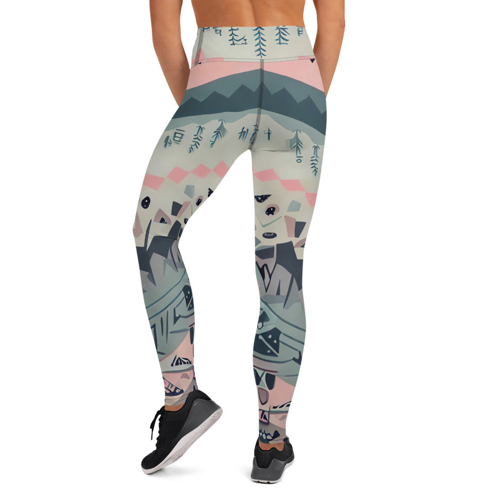 DMV 0306 Boho Yoga Leggings