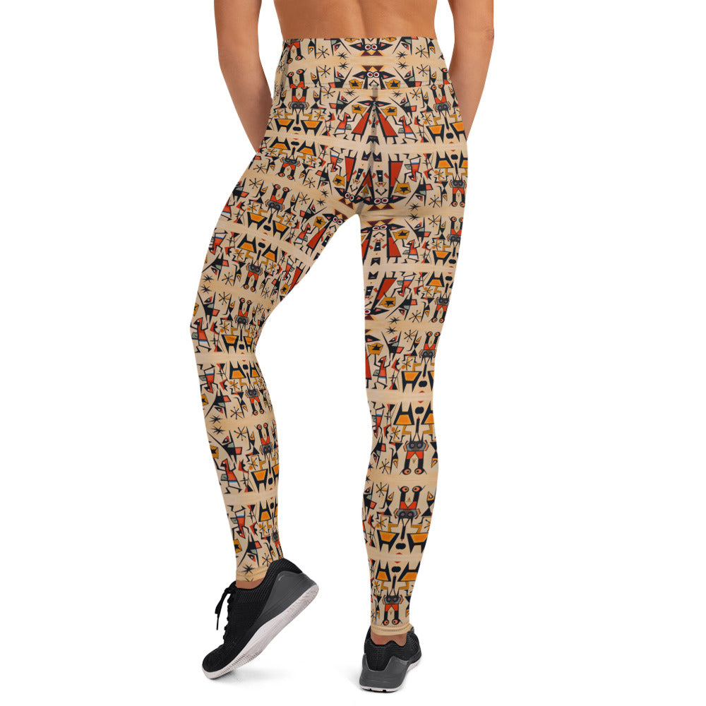 DMV 0509 Classic Boho Yoga Leggings