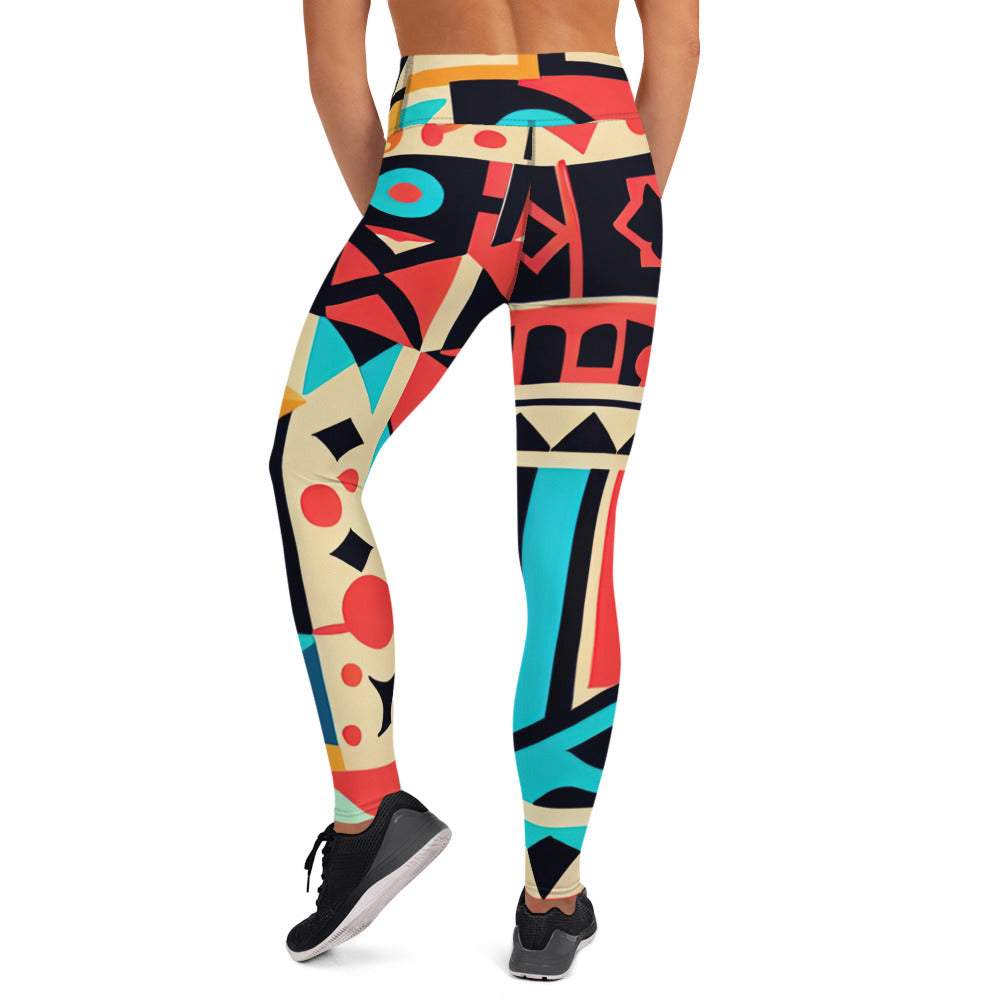 DMV 0497 Boho Yoga Leggings