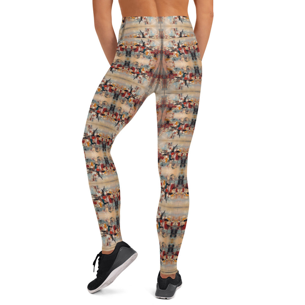 DMV 1426 Classic Boho Yoga Leggings