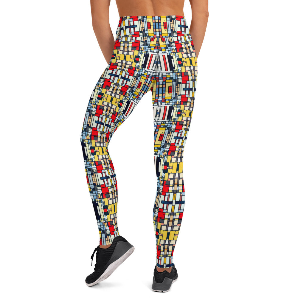 DMV 0573 Geo Boho Yoga Leggings