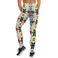 DMV 1282 Vintage Artsy Yoga Leggings