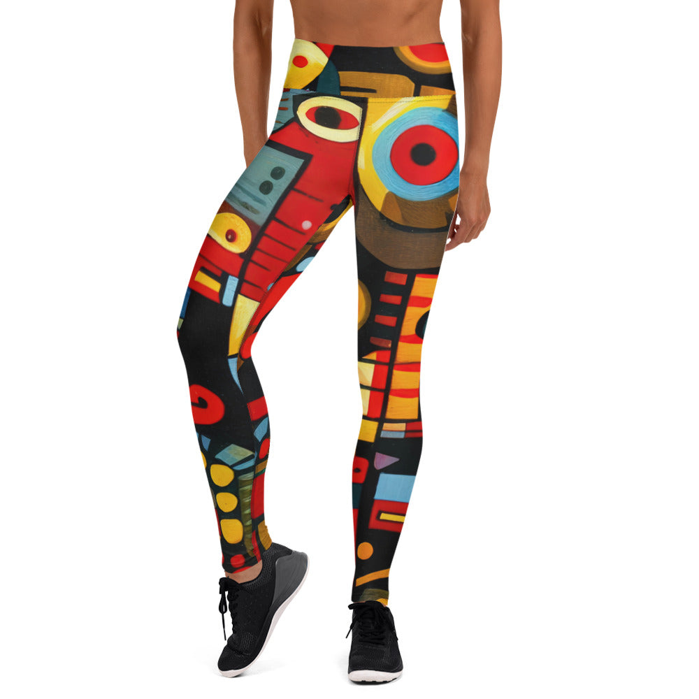 DMV 0233 Psy Art Yoga Leggings