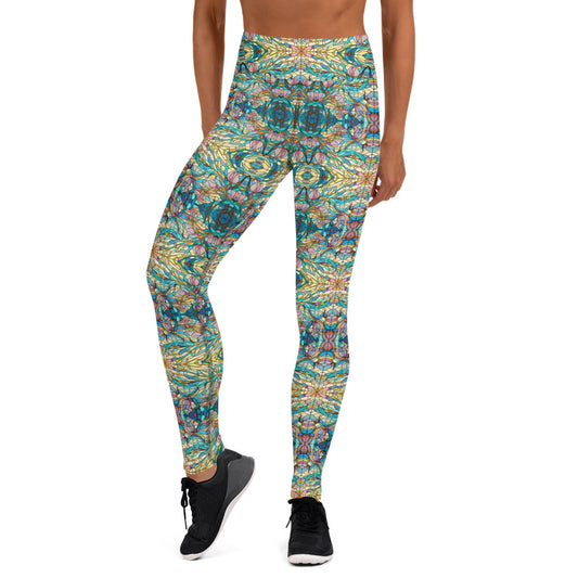 DMV 0049 Chic Boho Yoga Leggings