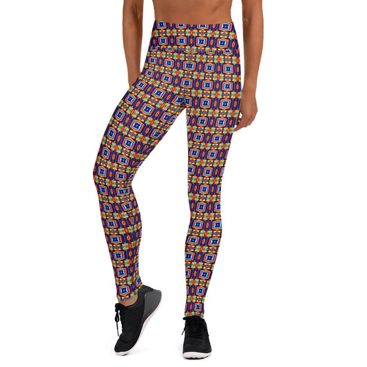 DMV 0041 Chic Boho Yoga Leggings