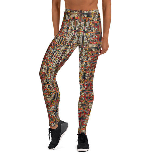 DMV 0073 Classic Boho Yoga Leggings