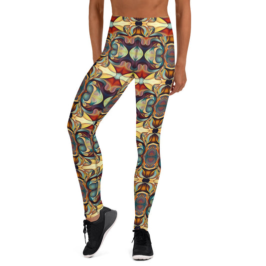 DMV 0070 Chic Boho Yoga Leggings