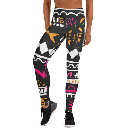 DMV 0011 Boho Yoga Leggings