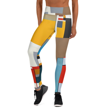 DMV 0016 Abstract Art Yoga Leggings