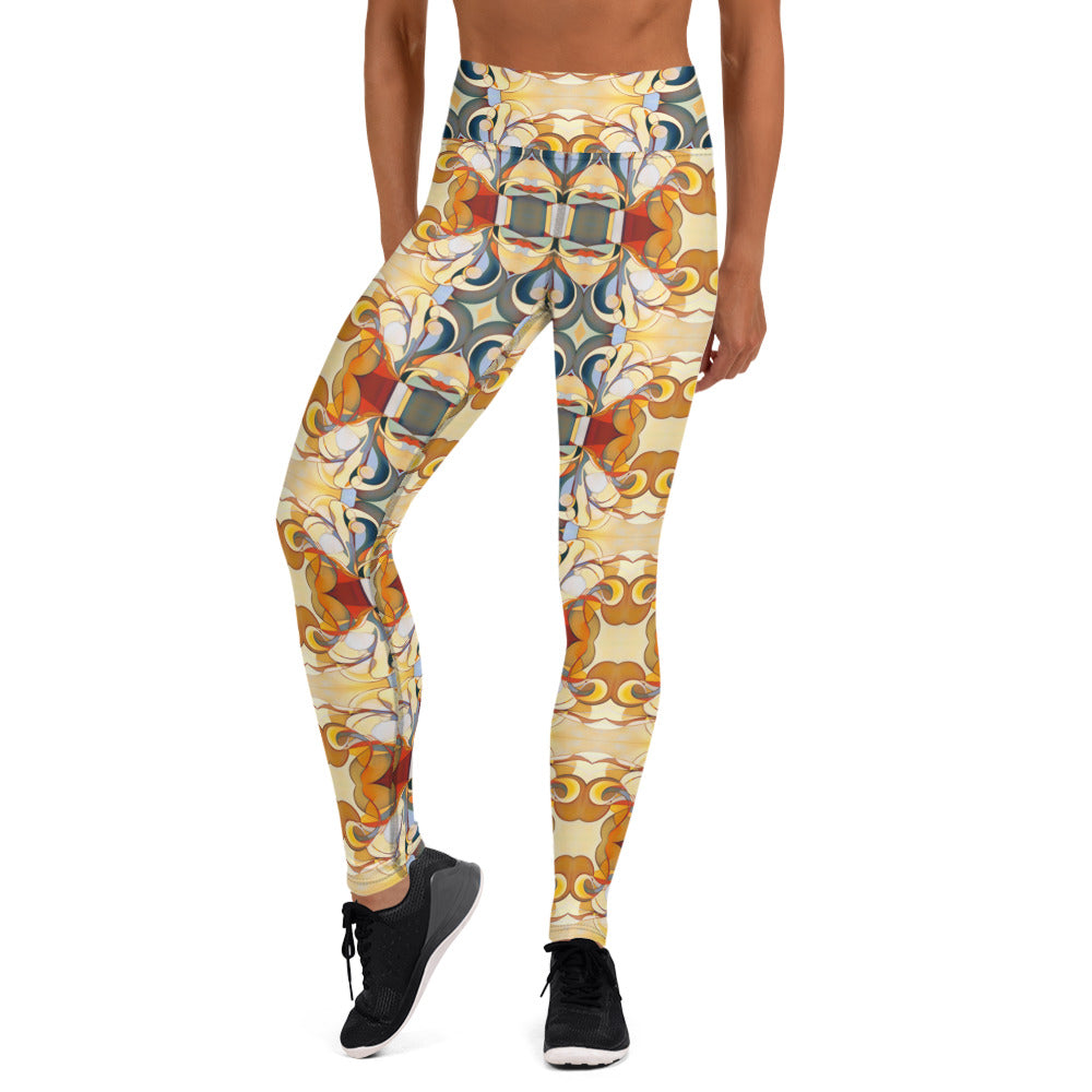 DMV 0089 Chic Boho Yoga Leggings