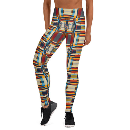 DMV 0244 Geo Boho Yoga Leggings