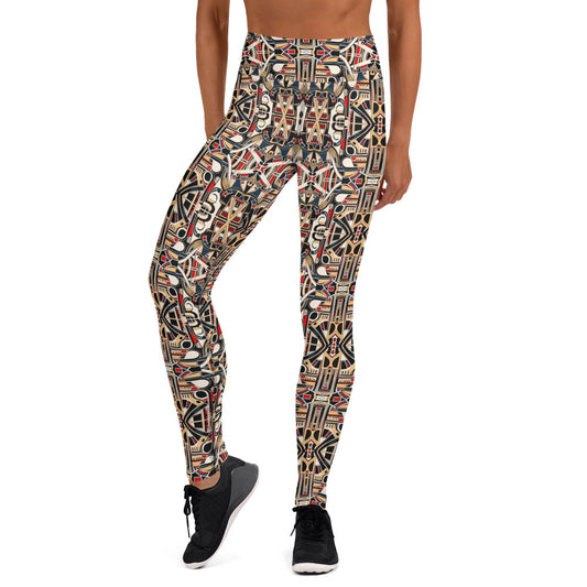 DMV 0078 Chic Boho Yoga Leggings