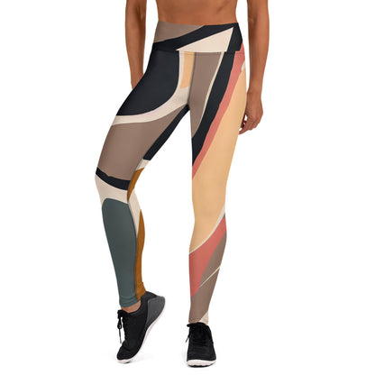 DMV 0121 Abstract Art Yoga Leggings