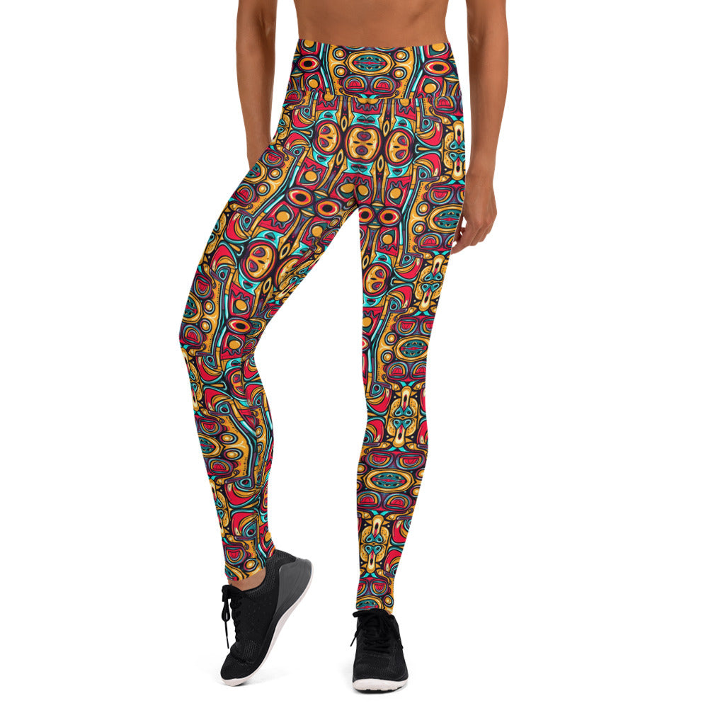 DMV 0249 Psy Artsy Yoga Leggings