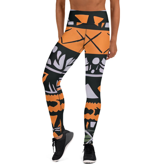 DMV 0115 Boho Yoga Leggings