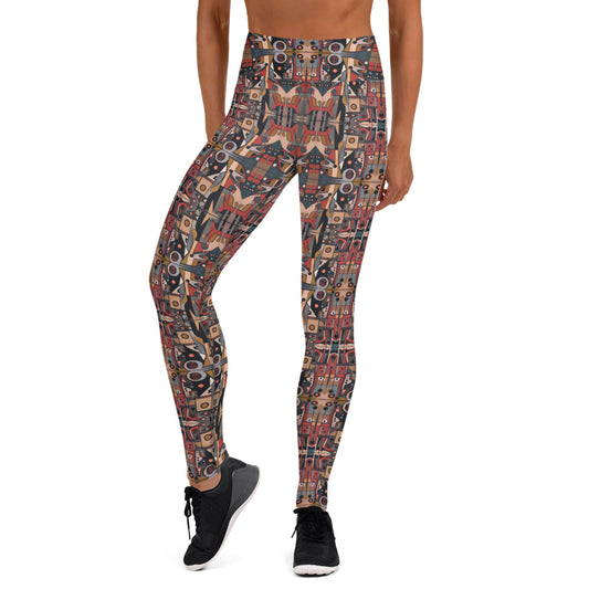 DMV 0266 Classic Boho Yoga Leggings