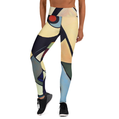 DMV 0234 Abstract Art Yoga Leggings