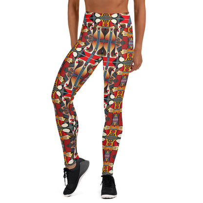 DMV 0208 Chic Boho Yoga Leggings