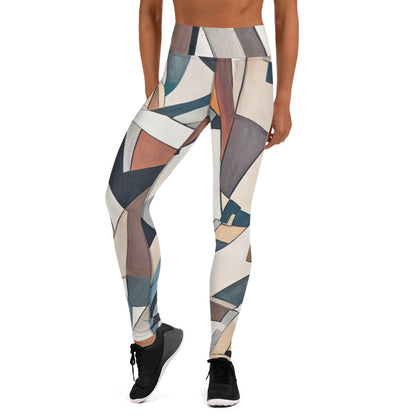 DMV 0264 Abstract Art Yoga Leggings