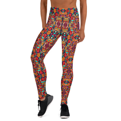 DMV 0110 Psy Artsy Yoga Leggings