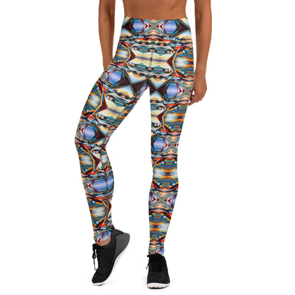 DMV 0221 Conceptual Artsy Yoga Leggings