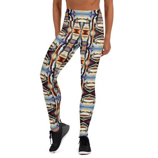 DMV 0104 Conceptual Artsy Yoga Leggings