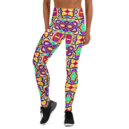 DMV 1357 Psy Artsy Yoga Leggings